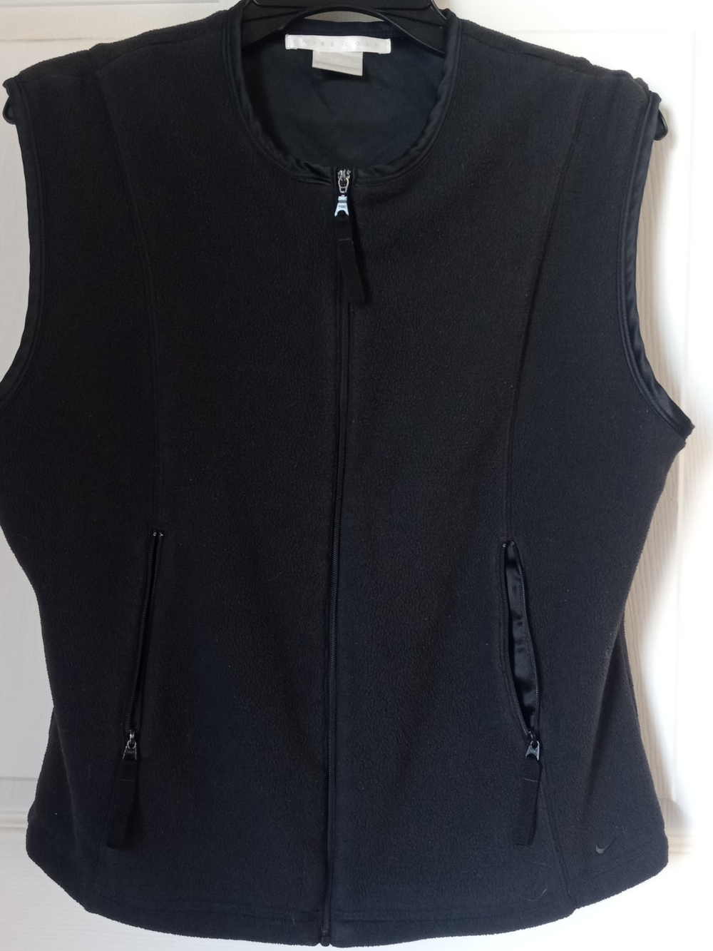 Nike Black Women's Sleeveless Fleece Vest